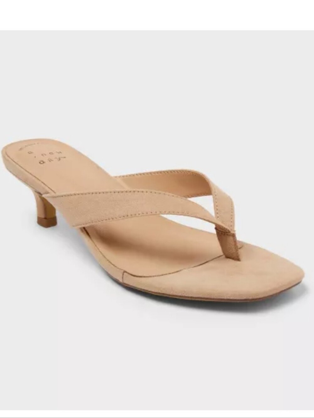 A New Day Iona Thong Heels - Tan